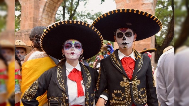 Prefeco, fundadora del Desfile de Catrinas y Catrines en Morelia; 12 años de tradición