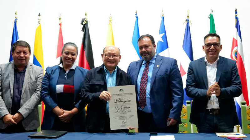 Reciben reconocimiento de “visitantes distinguidos” participantes de la Conferencia Internacional para la Formación Dual de América Latina y el Caribe