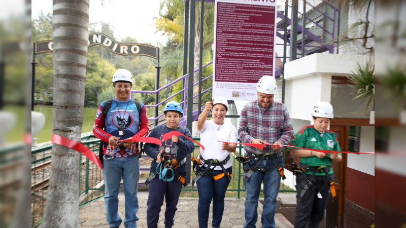 Aventúrate en la tirolesa del ZooMorelia