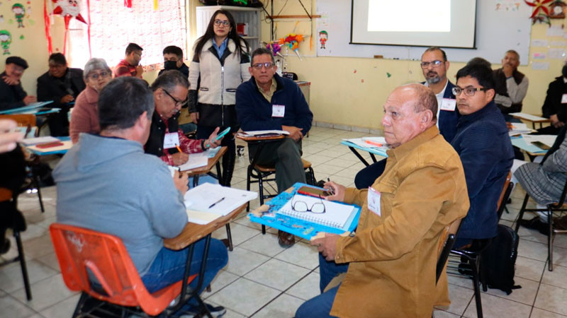 Secretaría de Educación Michoacán llama a docentes a trabajar en equipo por la educación 