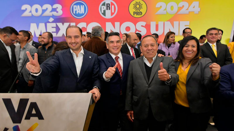 Pan Pri Y Prd Confirman Alianza Va Por México Para Elecciones 2023 Y 2024 9317