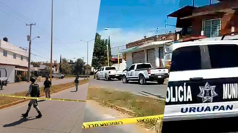 Asesinan  al director de Investigaciones de la FGE, en Uruapan, Michoacán 