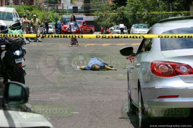 A Plena Luz Del Día, Ejecutan A Sujeto Desde Un Vehículo, En Morelia