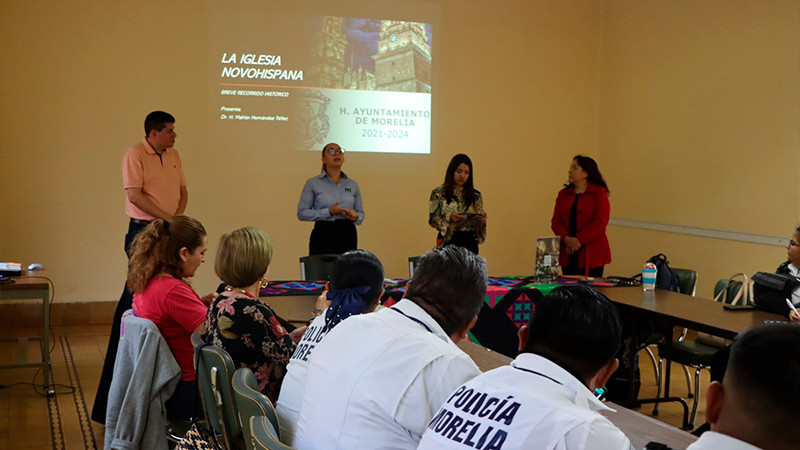 Ofrece SECTUR Morelia curso-taller sobre turismo religioso previo a Semana Santa 