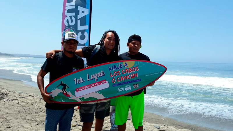 Invita Sectur a vivir la adrenalina del torneo anual de surf, en La Ticla