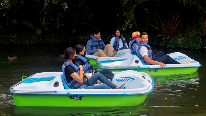 Habilitan lanchas para disfrutar de Selva Mexicana en el Zoo de Morelia 