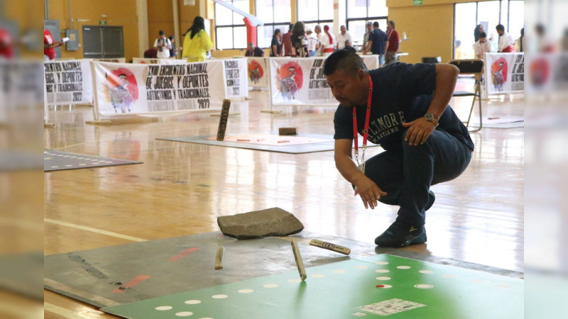 Michoacán, sede del Encuentro Nacional de Juegos y Deportes Autóctonos