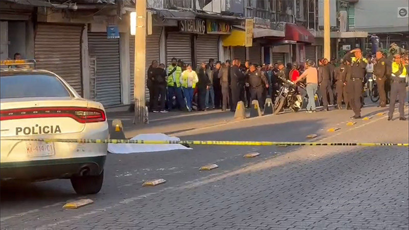 Balacera En El Centro De Ciudad De México Deja Dos Muertos Y Un Herido 6107