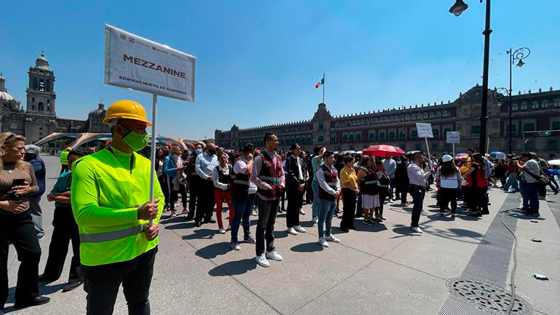 Se Activa Alerta Sísmica En Cdmx Por El Primer Simulacro Nacional 2023 8043