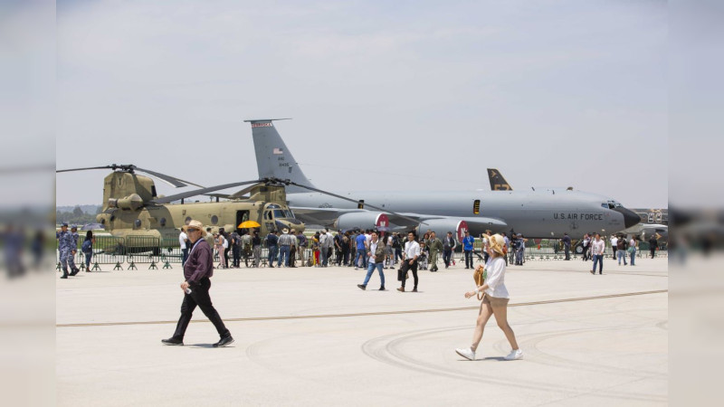 Querétaro participa en feria aeroespacial 