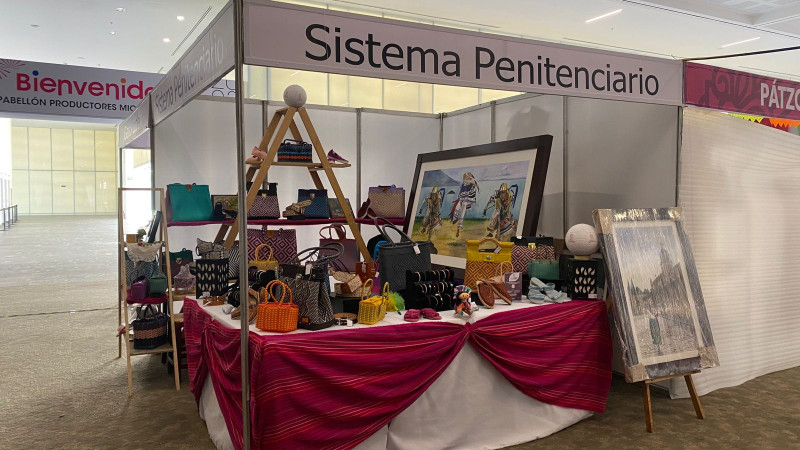 Ofrece Festival Michoacán de Origen productos elaborados en centros penitenciarios 