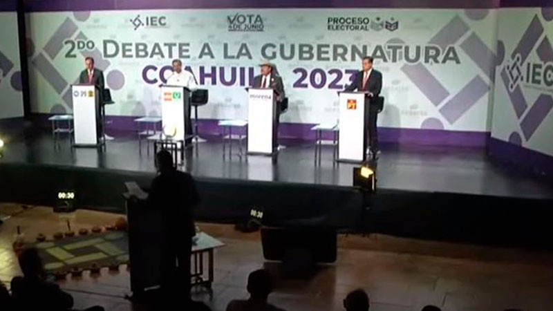 Debate Coahuila: Comienza el segundo debate, hablan sobre seguridad