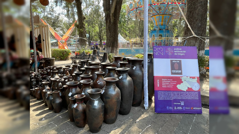 Prevén derrama económica de 2 mdp por venta de artesanías en Festival Michoacán de Origen