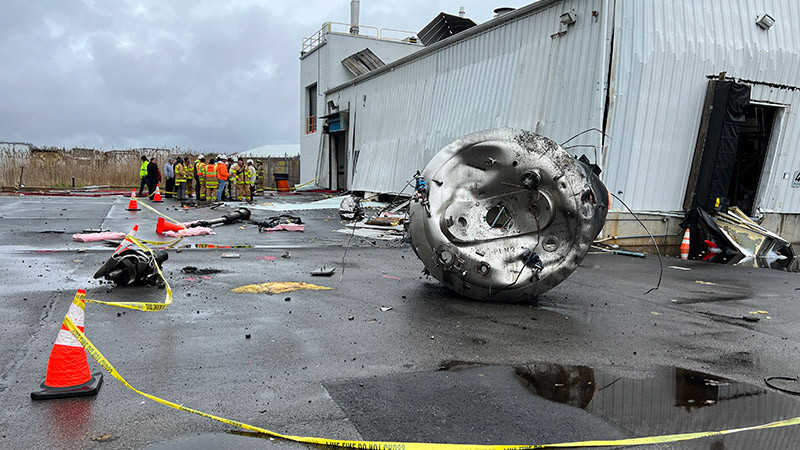 Explota planta farmacéutica de Masssachusetts, Estados Unidos 