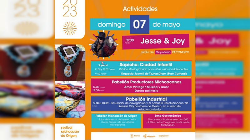 El plan ideal para este domingo lo encuentras en el Festival Michoacán de Origen 