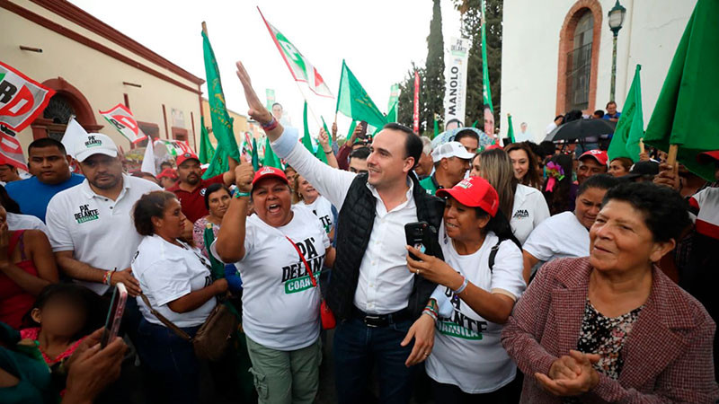 Manolo Jiménez se comprometió a potencializar el turismo y la seguridad en el pueblo mágico de Parras, Coahuila