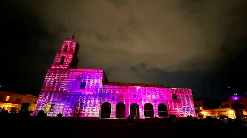 Inicia "Espektro", la nueva temporada del videomapping en Morelia 