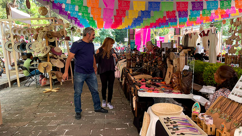 Festival Michoacán de Origen dejó 2.2 mdp en venta de artesanías: IAM