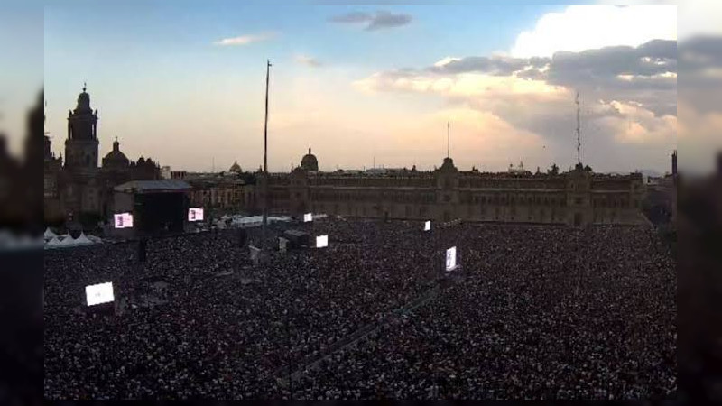 Zócalo está al 100% de su capacidad para el concierto de Los Fabulosos Cadillacs 