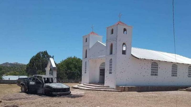 Se registra enfrentamiento armado cerca de iglesia en Chihuahua 