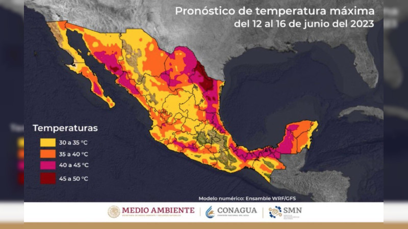 Onda de calor mata a seis personas en México: Más de 400 servicios médicos por altas temperaturas  