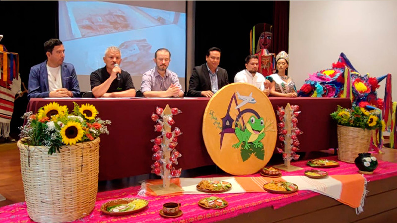 Saborea la rana en distintos platillos en la expo feria de Álvaro Obregón