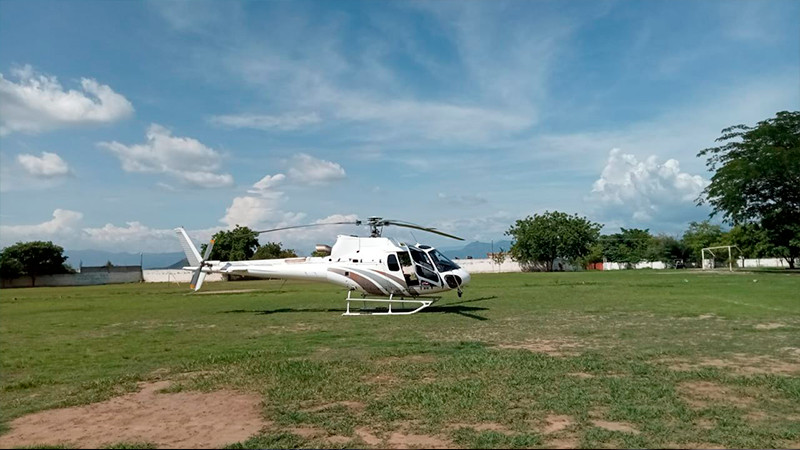 Cuenta Salud Michoacán con ambulancia aérea para el traslado oportuno de pacientes 