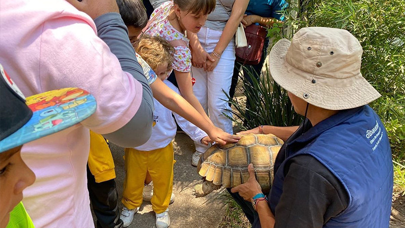 El verano se vive en el Zoo de Morelia con atractivos y experiencias educativas