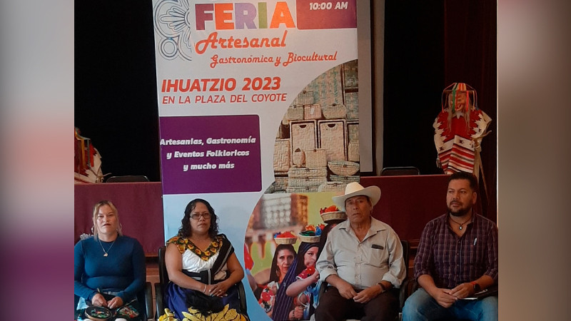 Invita Sectur a la Feria 3ª Feria Artesanal, Gastronómica y Biocultural de Ihuatzio 