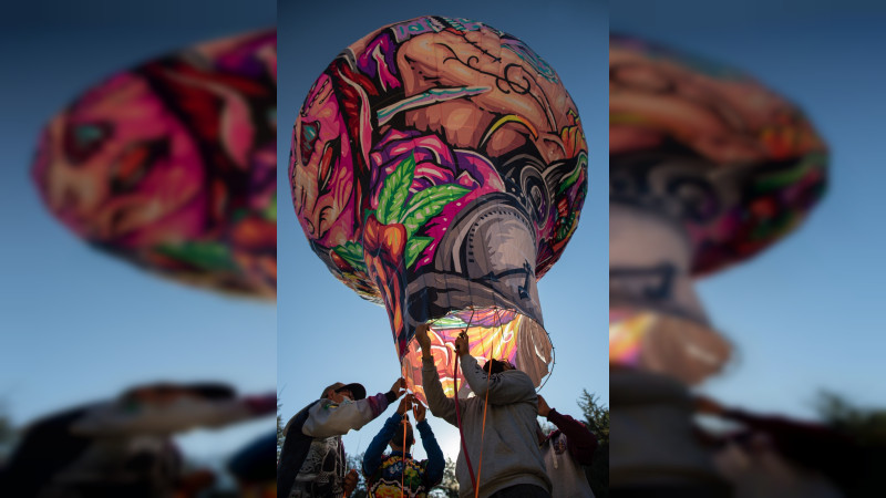 Paracho y Pátzcuaro, listos para iluminar el cielo con Globos de Cantoya