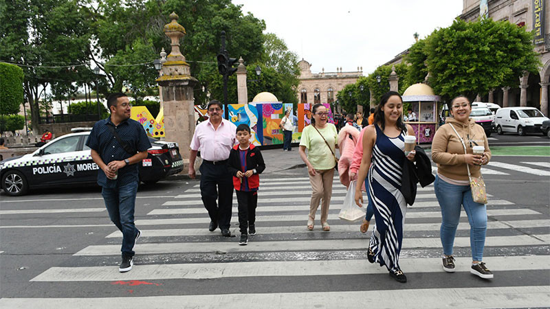 Morelia, ciudad que encanta a turistas y visitantes