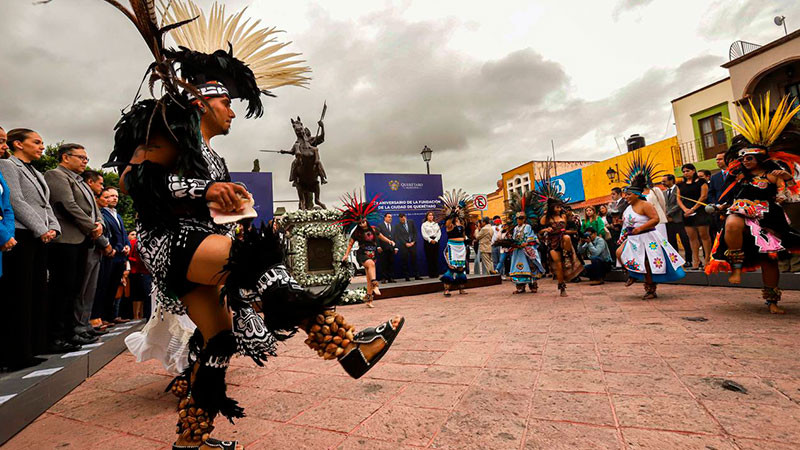 Rinden Homenaje al Apóstol Santiago, en Querétaro