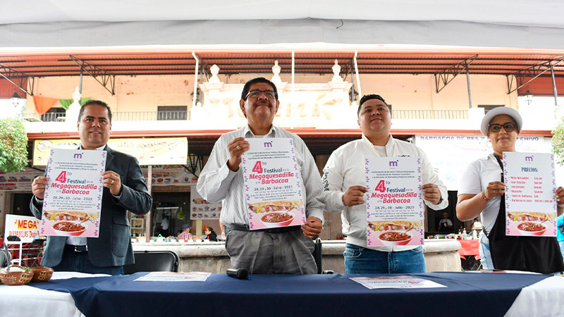 Gobierno de Morelia invita al “4to Festival de la Megaquesadilla y la Barbacoa”