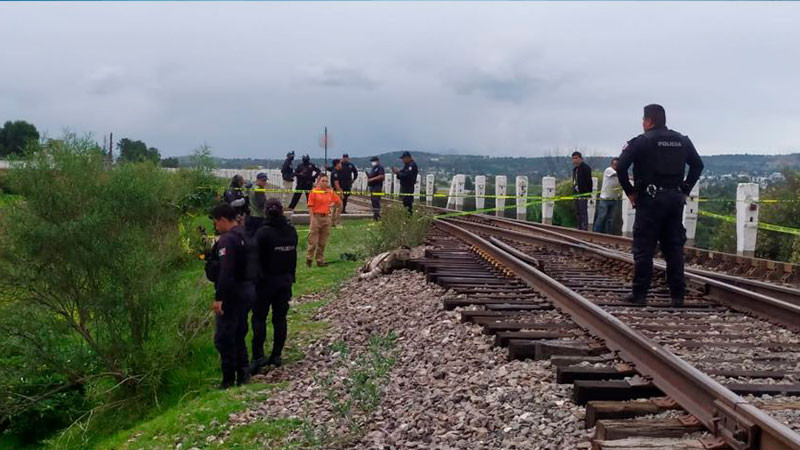 Migrante hondureño muere al caer del tren en Tlaxcala 