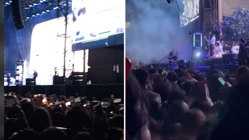 Se registra caída masiva de fans en pleno concierto de Lana del Rey en la CDMX 