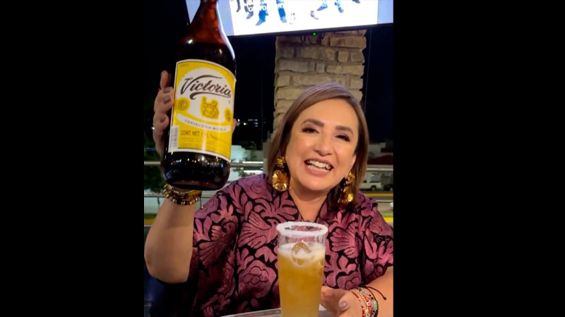 Xóchitl Gálvez propone cerrar puestos de micheladas como parte de su estrategia de seguridad 