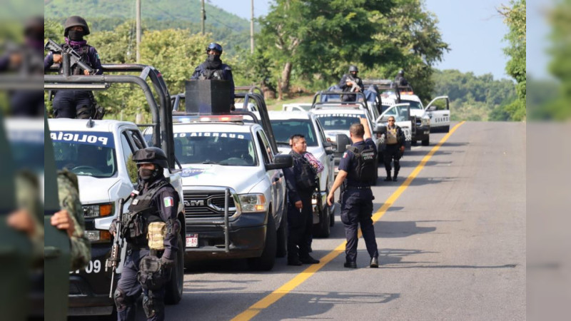 Cinco policías municipales, heridos en balacera en Gabriel Zamora, Michoacán 