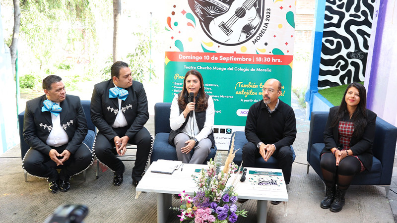 Mariachi, gastronomía y mucha diversión, en el Colegio de Morelia