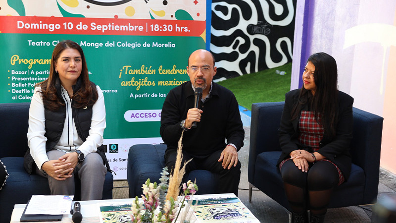 Mariachi, gastronomía y mucha diversión, en el Colegio de Morelia