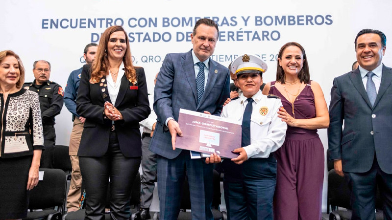 Contarán Bomberos con software para eficientar los Servicios de emergencias, en Querétaro 