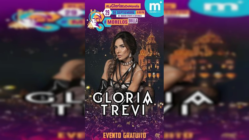 Gloria Trevi se soltará el cabello en Morelia