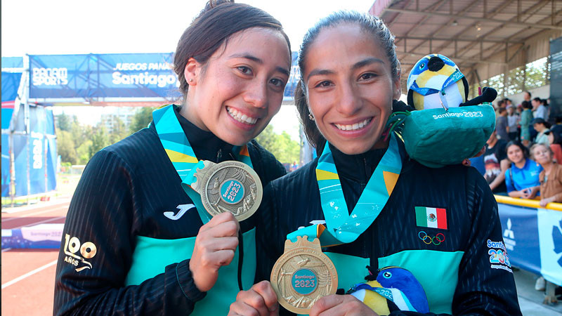 Con oro en relevos, pentatletas mexicanas cierran actuación en Santiago 2023 