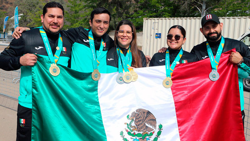 Tiro deportivo hace historia en Santiago 2023; logran 9 medallas y 4 pases olímpicos 