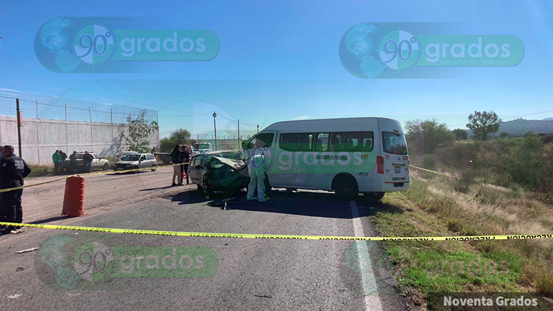 Choque Frontal Deja Dos Personas Sin Vida En La Carretera A Los Cues En Huimilpan Quer Taro