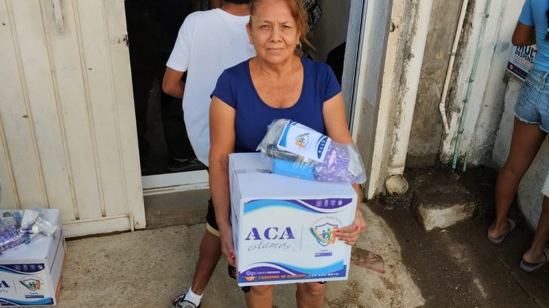 Club Pachuca entrega despensas y kit médicos a damnificados de Acapulco tras paso de Otis 