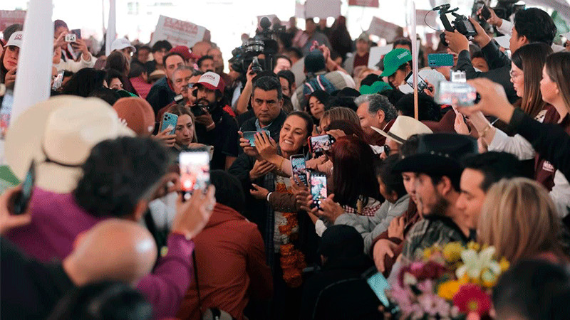  En el Estado de México Claudia Sheinbaum apuesta por un segundo piso de la 4T que garantice bienestar 