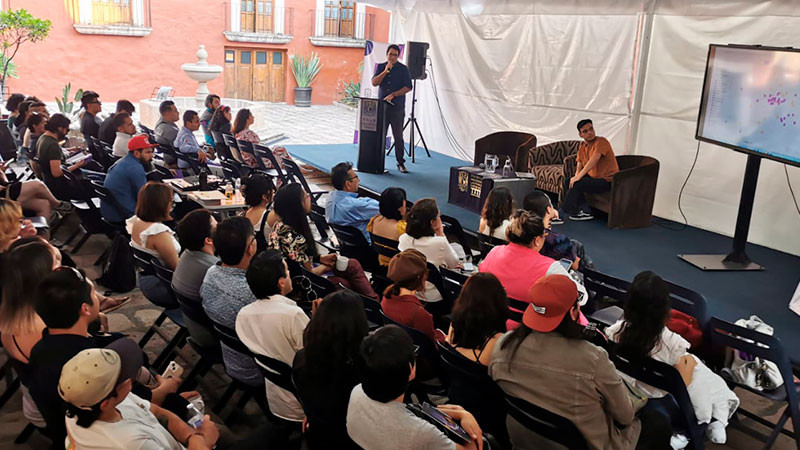 UNAM Centro Cultural Morelia fue sede del Encuentro de Agentes de la Industria Creativa de la capital michoacana 