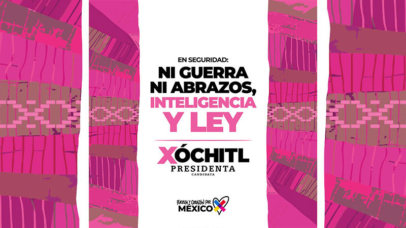 Xóchitl Gálvez revive el slogan “de la seguridad me encargo yo” 