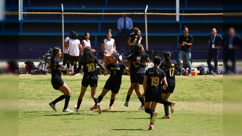 Femenil sub-17 de Michoacán logra su pase a Nacionales Conade 2024