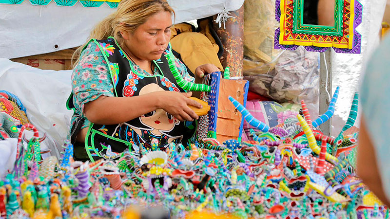 Mañana, último día del Tianguis Artesanal de Uruapan 